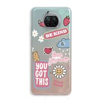 Positivity: Xiaomi Mi 10T Lite 5G Transparant Hoesje