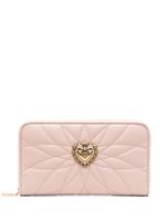 Dolce & Gabbana Devotion continental zipped wallet - Rose