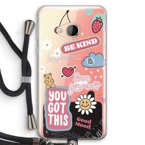 Positivity: HTC U Play Transparant Hoesje met koord
