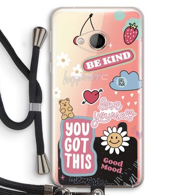 Positivity: HTC U Play Transparant Hoesje met koord