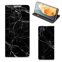 OPPO Reno3 | A91 | Standcase | Marmer Zwart - Origineel Cadeau Vader