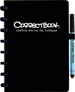 Correctbook A5 lijn 40blz zwart Original