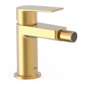 Bidetkraan Tres Project | Opbouw | Mengkraan | 1-hendel | Rond | 24k Goud mat