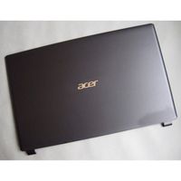 Notebook bezel LCD Back Cover Top Cover for Acer Aspire V5-531 V5-571 Touch A bezel-Black - thumbnail
