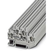 Phoenix Contact STTB 2,5-2DIO/O-UL/UR-UL 3031584 Componentenserieklem Aantal polen: 4 0.08 mm² 2.5 mm² Grijs 50 stuk(s)