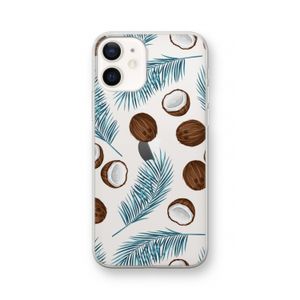 Kokosnoot roze: iPhone 12 Transparant Hoesje