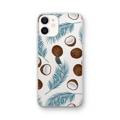 Kokosnoot roze: iPhone 12 Transparant Hoesje