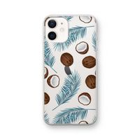 Kokosnoot roze: iPhone 12 Transparant Hoesje