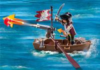 PLAYMOBIL Pirates - Gevecht tegen de reuzenoctopus Constructiespeelgoed - thumbnail