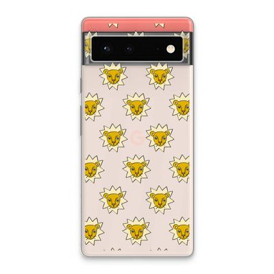Leeuwenkoppen: Google Pixel 6 Transparant Hoesje