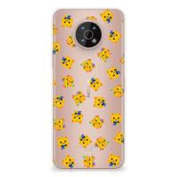 TPU bumper voor Nokia G50 Katten Emojis