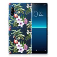 Sony Xperia L4 | TPU Hoesje | Flamingo Palms