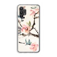 Japanse bloemen: Samsung Galaxy A32 5G Transparant Hoesje