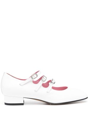 Carel Paris derbies Ariana en cuir - Blanc