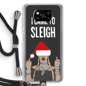 Came To Sleigh: Xiaomi Poco X3 Pro Transparant Hoesje met koord
