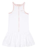 Marni Kids robe à coutures contrastantes - Blanc