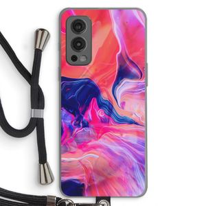 Earth And Ocean: OnePlus Nord 2 5G Transparant Hoesje met koord