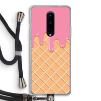 Ice cream: OnePlus 8 Transparant Hoesje met koord