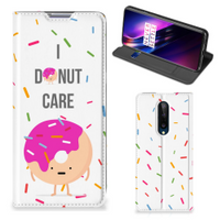 OnePlus 8 Flip Style Cover Donut Roze