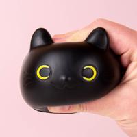 Zwarte kat stressbal