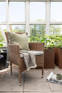 Nohr Tuinstoel Theressa Wicker - Naturel