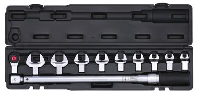 Momentsleutelset 14x18 met steekinzetstukken 68-340Nm 11-dlg 601106