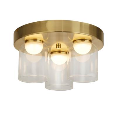 Searchlight Badkamer plafondlampHighball messing - 23083-3SB