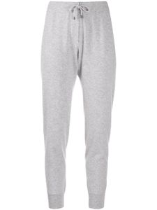 Brunello Cucinelli pantalon de jogging à lien de resserrage - Gris