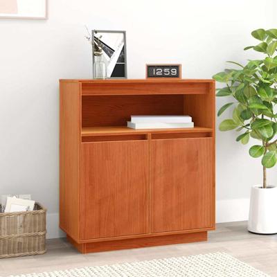 Dressoir Wasbruin 70 x 34 x 80 cm Massief grenenhout