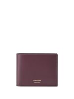 Ferragamo portefeuille à design pliant - Rouge