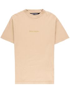 Palm Angels t-shirt à logo imprimé - BEIGe