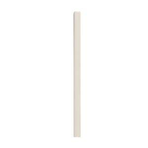 Cifre Cerámica Quarter Round Colonial keramische wandtegel 1,5 x 30 cm, Ivory glans