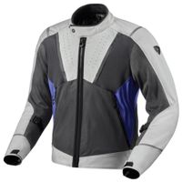 REV'IT! Airwave 4 jacket, Doorwaai motorjas heren, Lichtgrijs Blauw - thumbnail