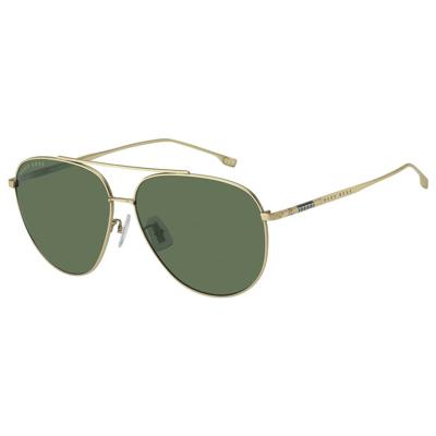 Heren zonnebril Hugo Boss 1296FS-AOZQT Gouden ø 63 mm