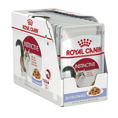 ROYAL CANIN FHN Instinctive in gelei - natvoer voor volwassen katten - 12x85g