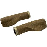 Ergotec set handvatten kyoto cork l+r=130mm bruin
