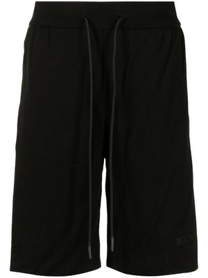 Iceberg short de sport à taille à lien de resserrage - Noir