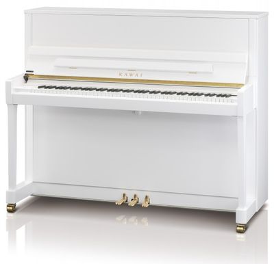 Kawai K-300 WH/P messing piano