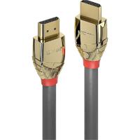 LINDY 37601 HDMI-kabel Aansluitkabel HDMI-A-stekker, HDMI-A-stekker 1.00 m Grijs 8K UHD