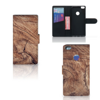 Huawei P8 Lite 2017 Book Style Case Tree Trunk - thumbnail