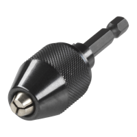 Wolfcraft Snelspan-boorkop | 0,5-6,5mm | 6K opname | 1 stuk - 2625000