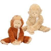 Happy Horse aapje knuffel - 23 cm - pluche dier - apen knuffels