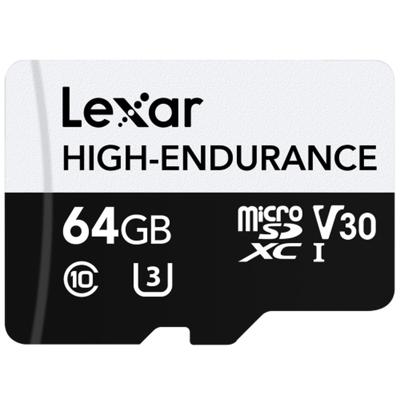 Micro SD kaart Lexar High-Endurance 64 GB