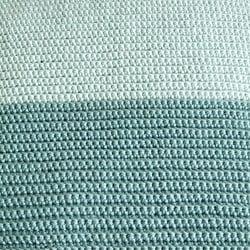 Yarn and Colors Two Tones Comfy Cushion Haakpakket S 072 Glass / Jade Gravel