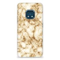 Nokia XR20 | TPU | Siliconen hoesje | Marmer Goud
