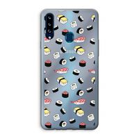 Sushi time: Samsung Galaxy A20s Transparant Hoesje