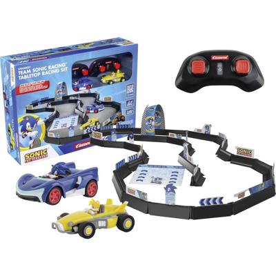 Carrera 370430021 Team Sonic Racing 1:43 RC auto met racebaan Elektro Straatmodel