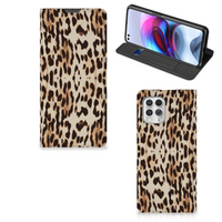 Motorola Moto G100 Hoesje maken Leopard