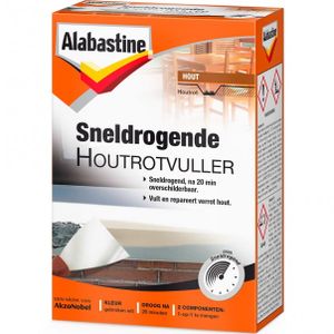 Alabastine Sneldrogende Houtrotvuller (2K) - 465 gram