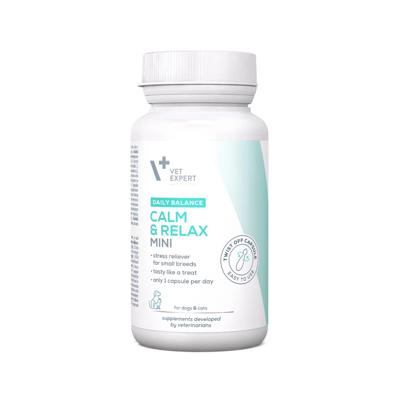 VETEXPERT Calm&Relax Mini - supplementen voor honden en katten - 30 stuks